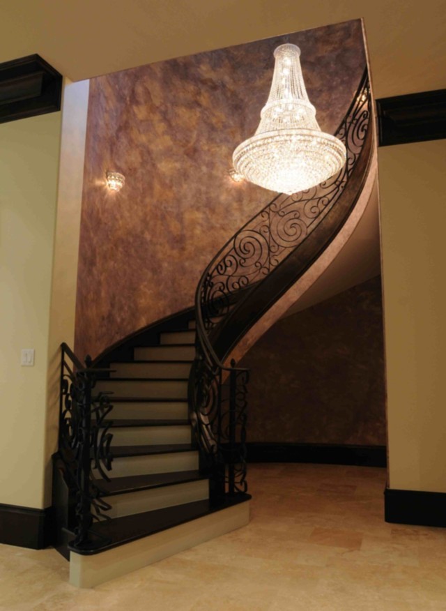 Grand Staircase - Flint River - Custom Home Built by Boutros Construction, Inc.